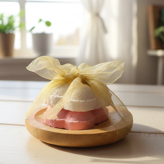 Bamboo Shower Steamer Dish Gift Set