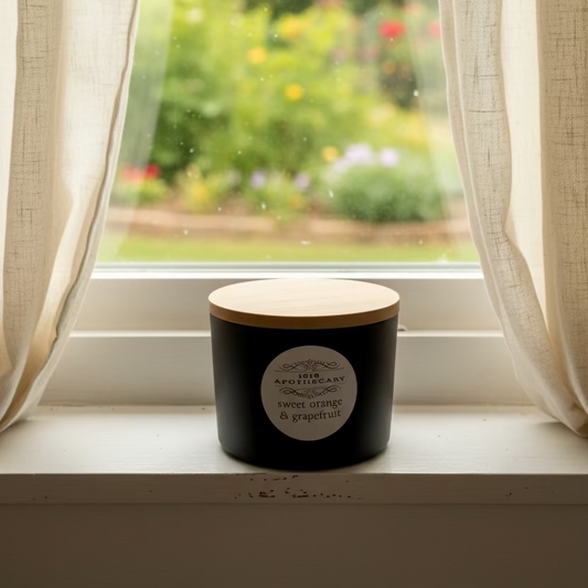 Sweet Orange & Grapefruit Midnight Candle