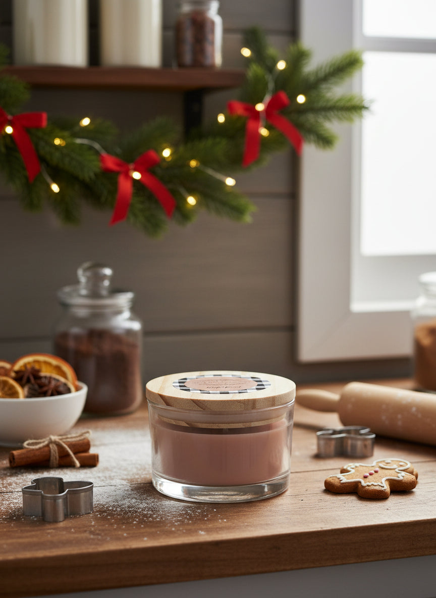 Gingerbread Candle 4oz